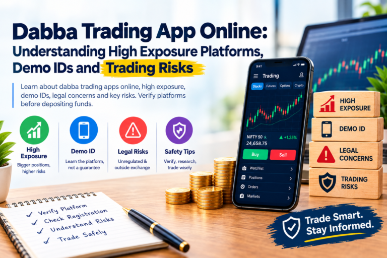 Dabba Trading App Online: Understanding High Exposure Platforms, Demo IDs and Trading Risks
